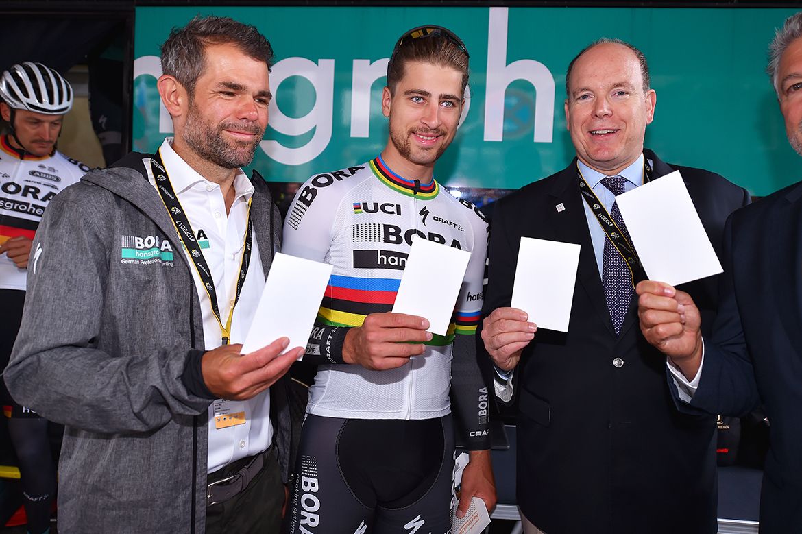 Peter Sagan ahead of the Tour de France