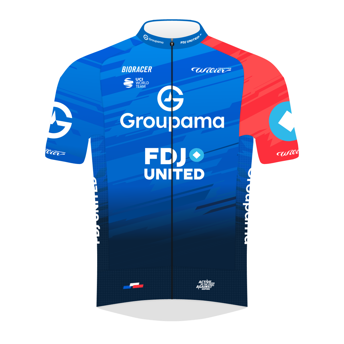 Groupama FDJ United jersey