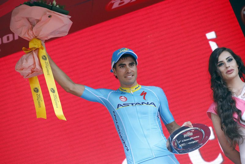 Third place overall, Mikel Landa (Astana)