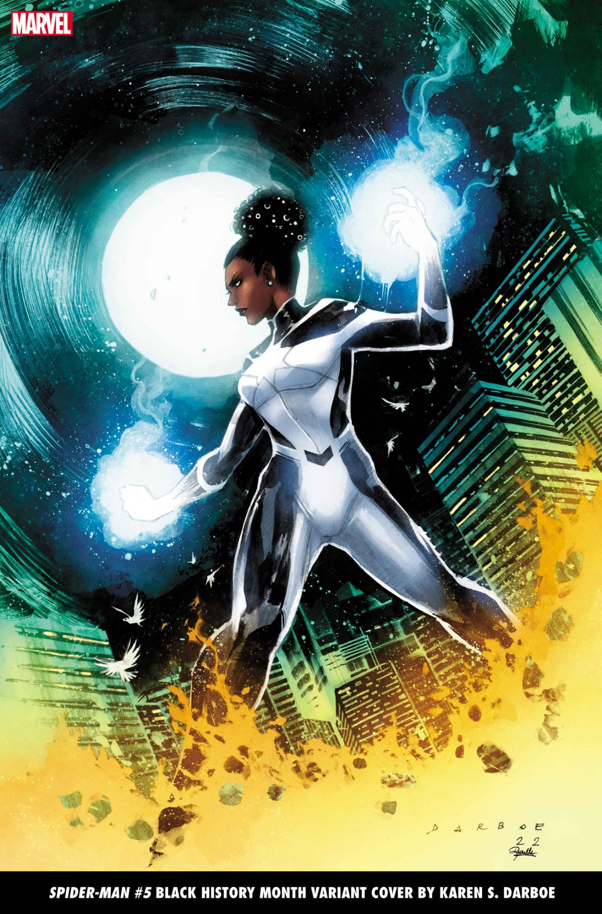 Marvel Black History Month variant covers