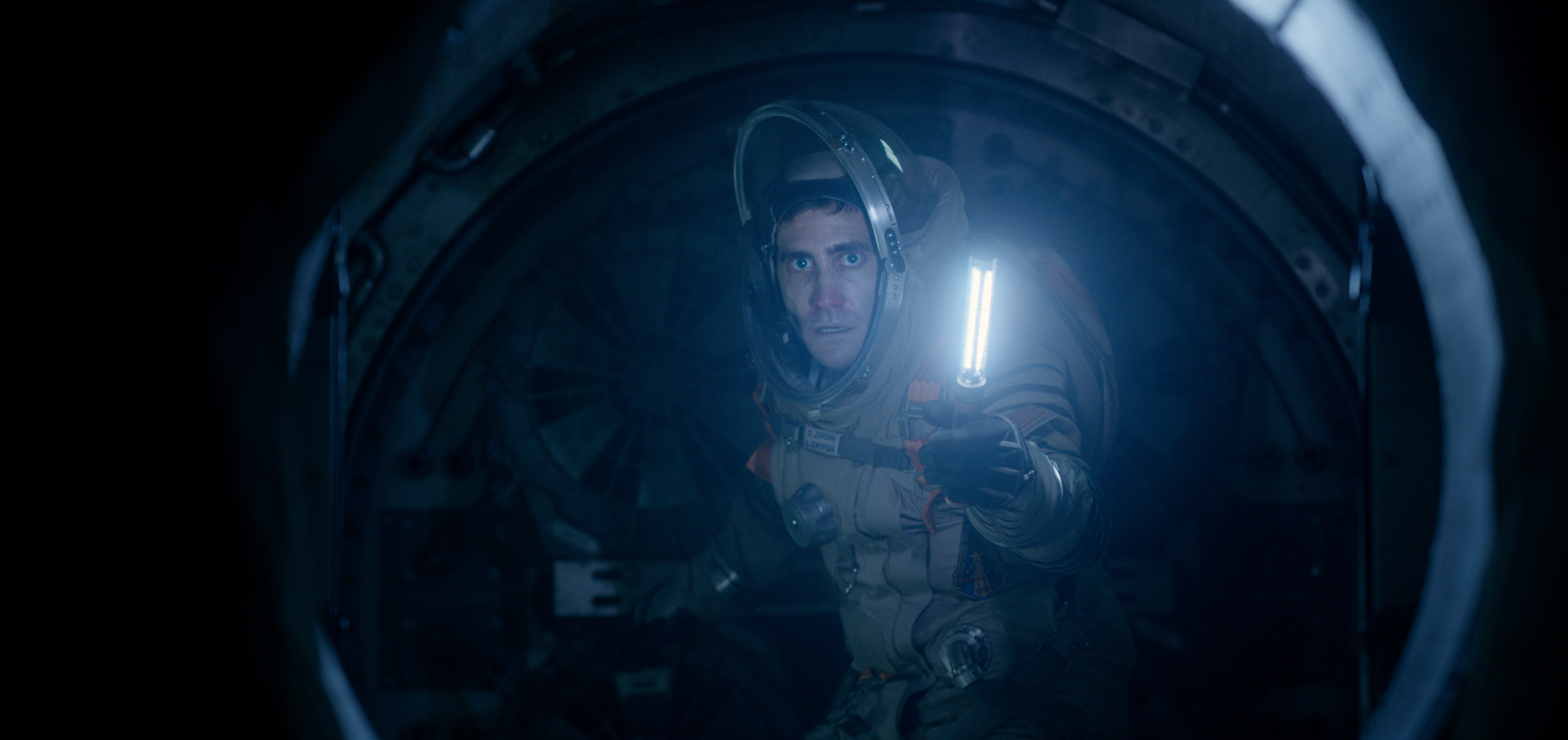 Jake Gyllenhaal portrays astronaut David Jordan in &quot;Life,&quot; a science fiction thriller in theaters March 24, 2017.