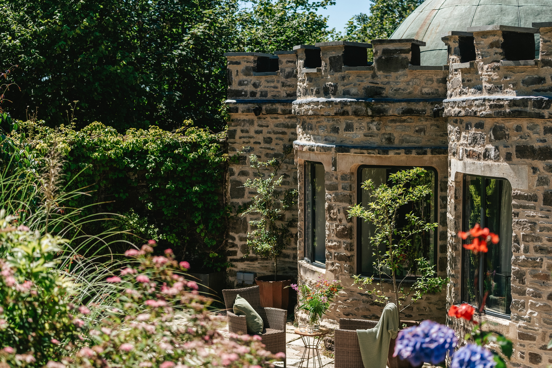 Images of the St Petroc Castle in Devon