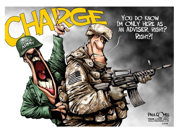 Political cartoon Iraq