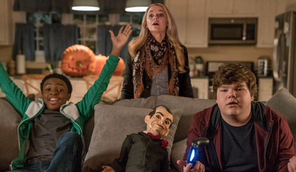 Caleel Harris Ari Sandall Jeremy Ray Taylor Slappy Goosebumps 2: Haunted Halloween video games on t