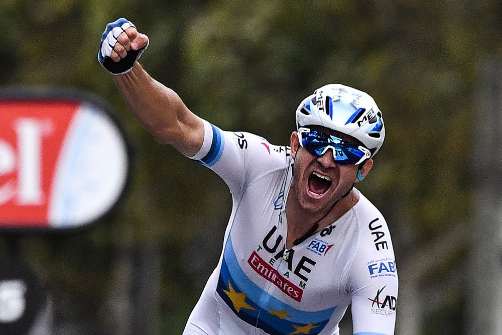 Alexander Kristoff (UAE Team Emirates) wins stage 21 at the Tour de France