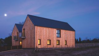 A new-build with a view: a pair of energy-efficient passive houses by BLDA, overlooking the Minsmere Nature Reserve in Suffolk