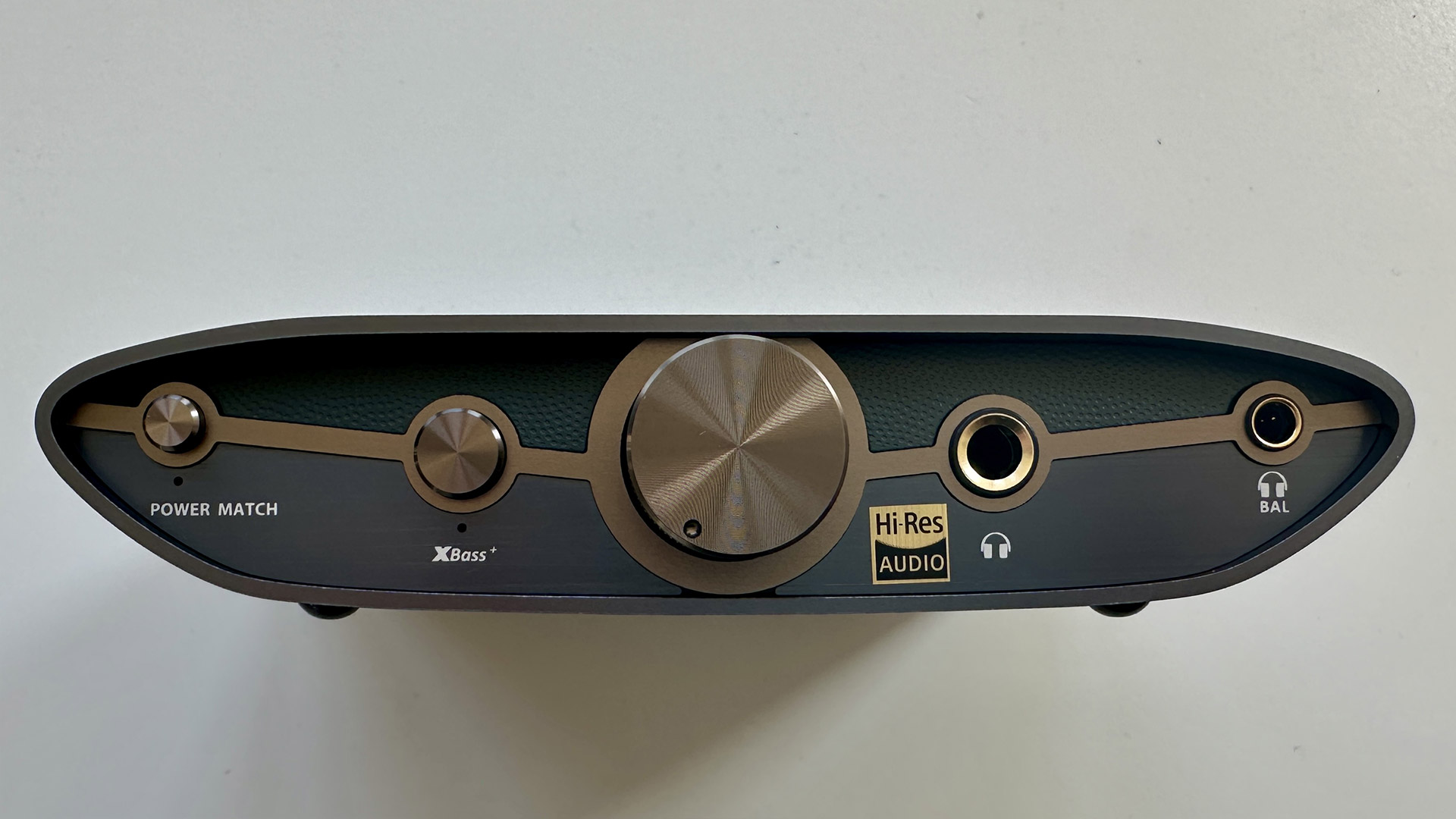 A close up of the side of the iFi Zen DAC 3