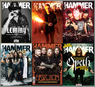 A Small selection of Mick's Metal Hammer covers
