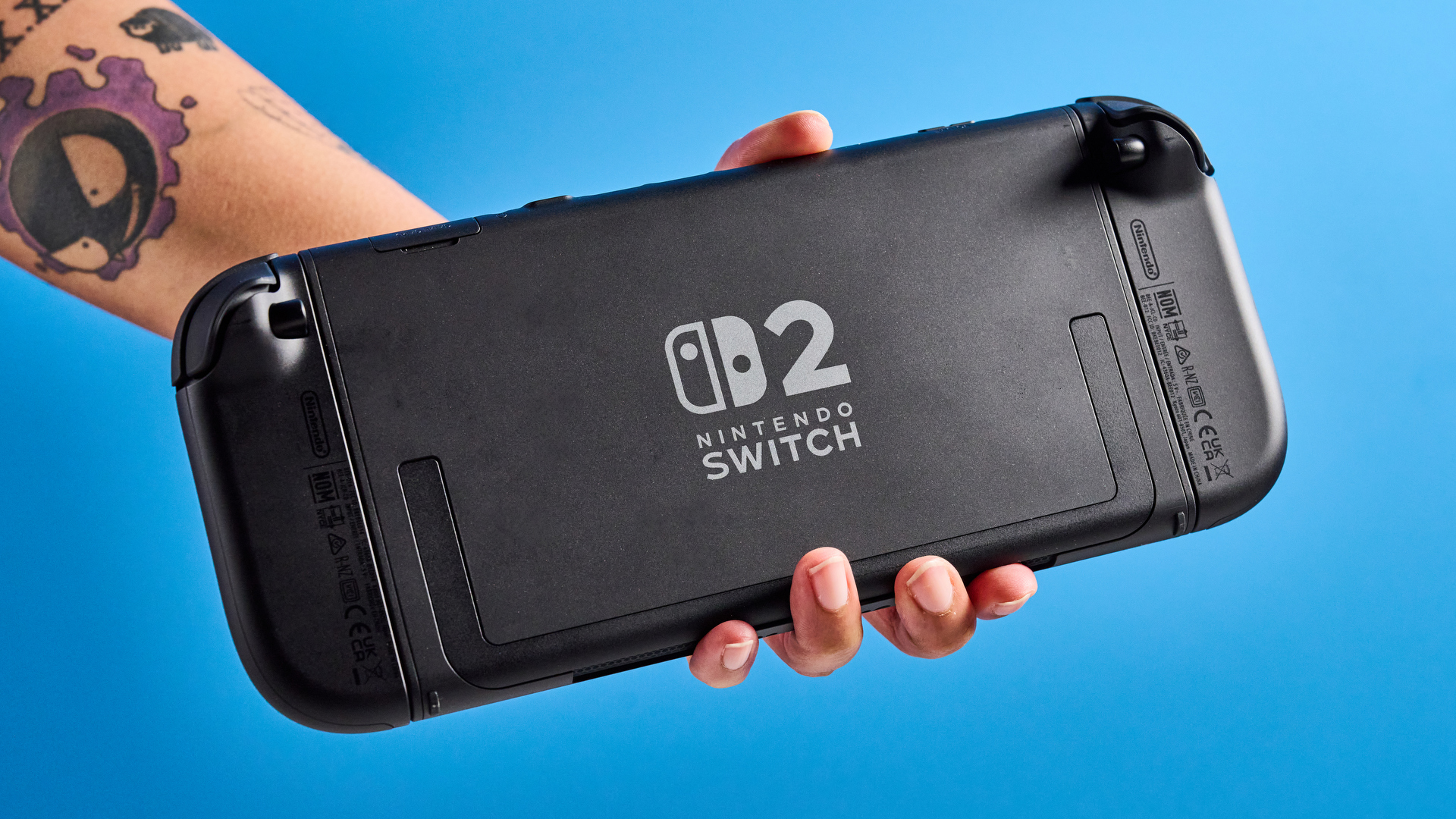 A Nintendo Switch 2 handheld console