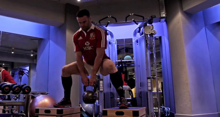 Jamie Roberts&#039;s strength and power workout