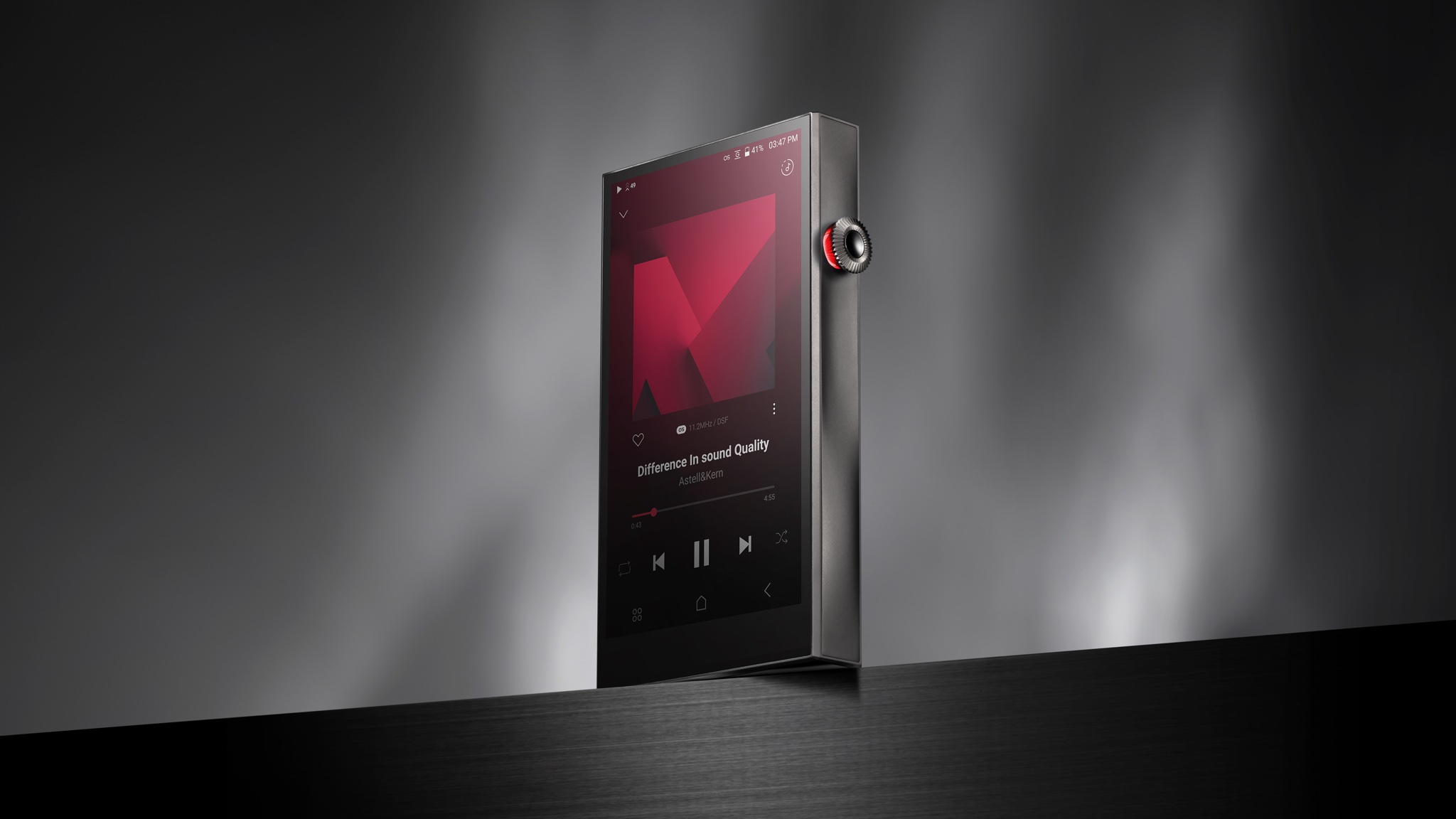 Astell&Kern's new hi-res music player comes in titanium to match