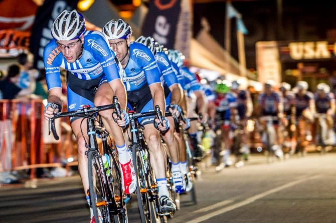 Adrian Hegyvary (UnitedHealthcare) comes to the front to bring back the breakaway group.