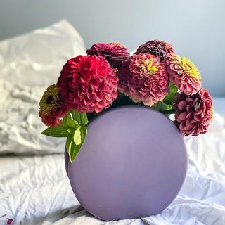 Rhapsody Studio Ceramic Lavender Vase