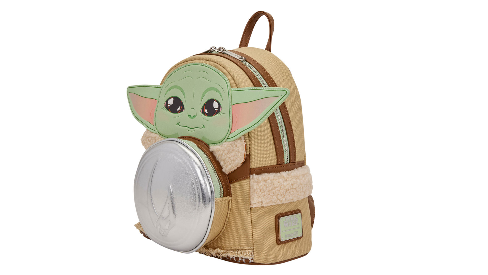 Star Wars Grogu mini backpack against a plain background