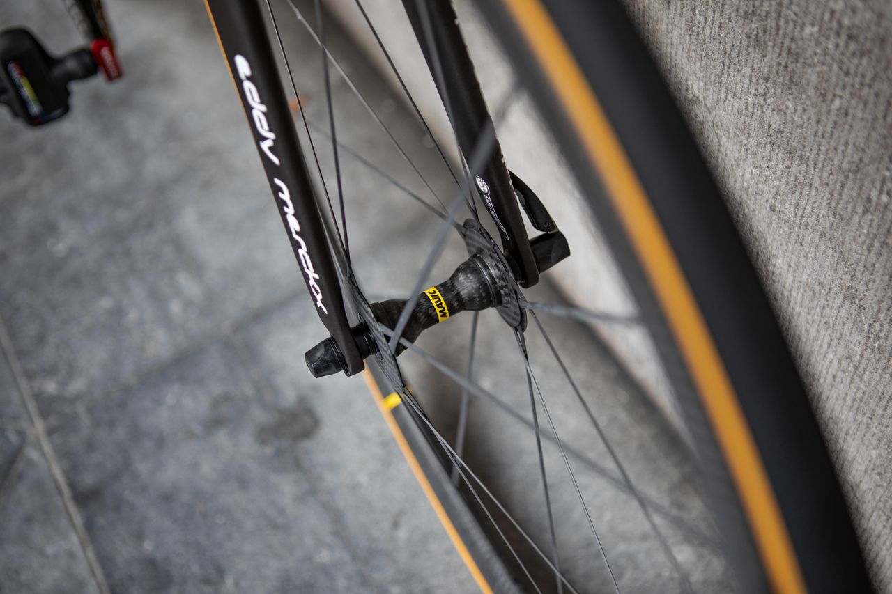 The team will continue to use Mavic wheels