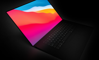 MacBook Pro 16 M1X concepto negro mate
