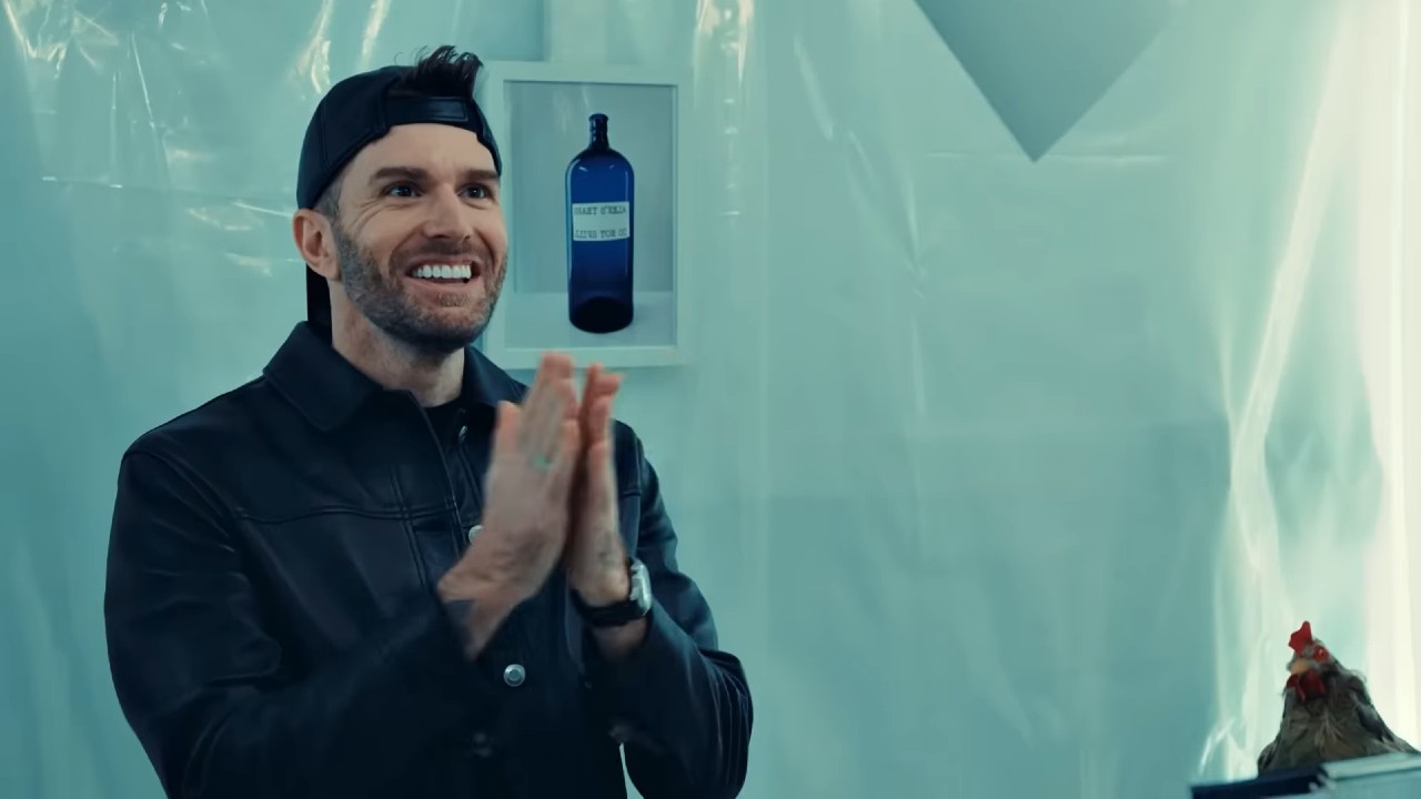 Joel Dommett excited on Taskmaster.