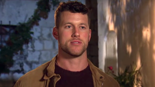 Clayton Echard is shown on a promo for The Bachelor Season 26.