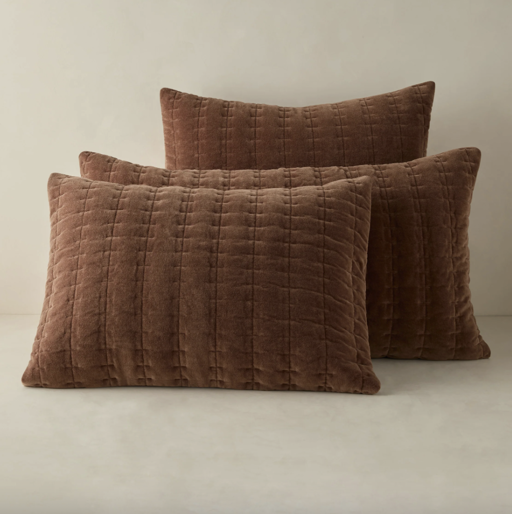Anderson Velvet Quilted Sham