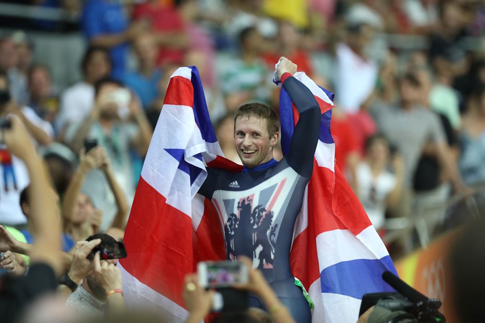 Jason Kenny (Great Britain) wins his second gold of the 2016 Olympic Games
