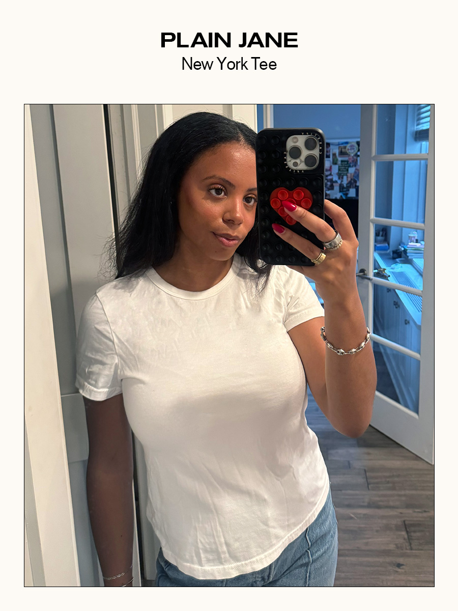 sierra mayhew white t shirt