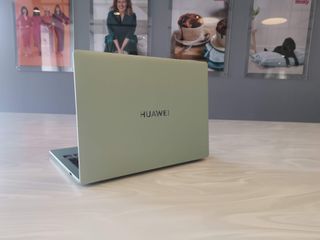 The Huawei MateBook 14 on a desk