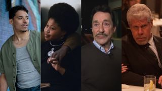Anthony Ramos in In The Heights, Dominique Fishback in Judas and the Black Messiah, Peter Cullen in Transformers: Age of Extinction mini-doc; Ron Perlman on Hand of God