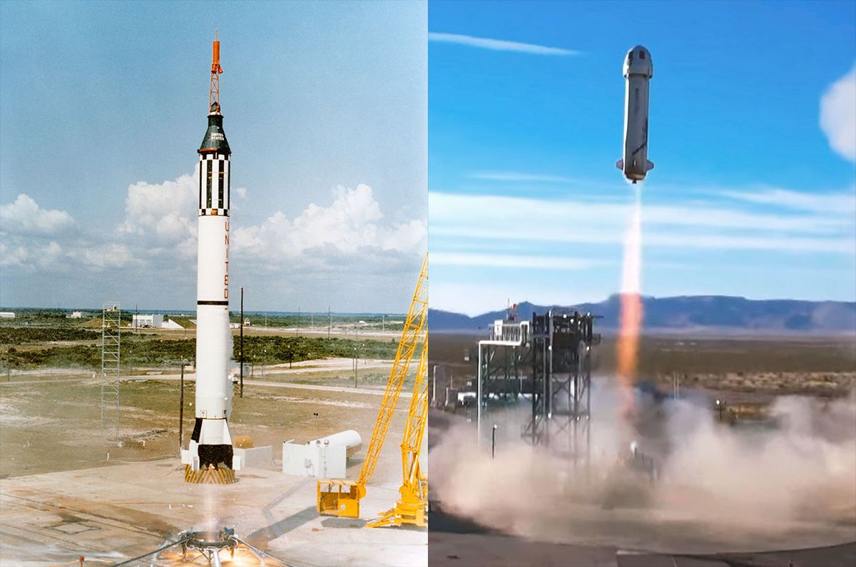 Shepard vs New Shepard: How astronaut daughter's Blue Origin launch stacks up