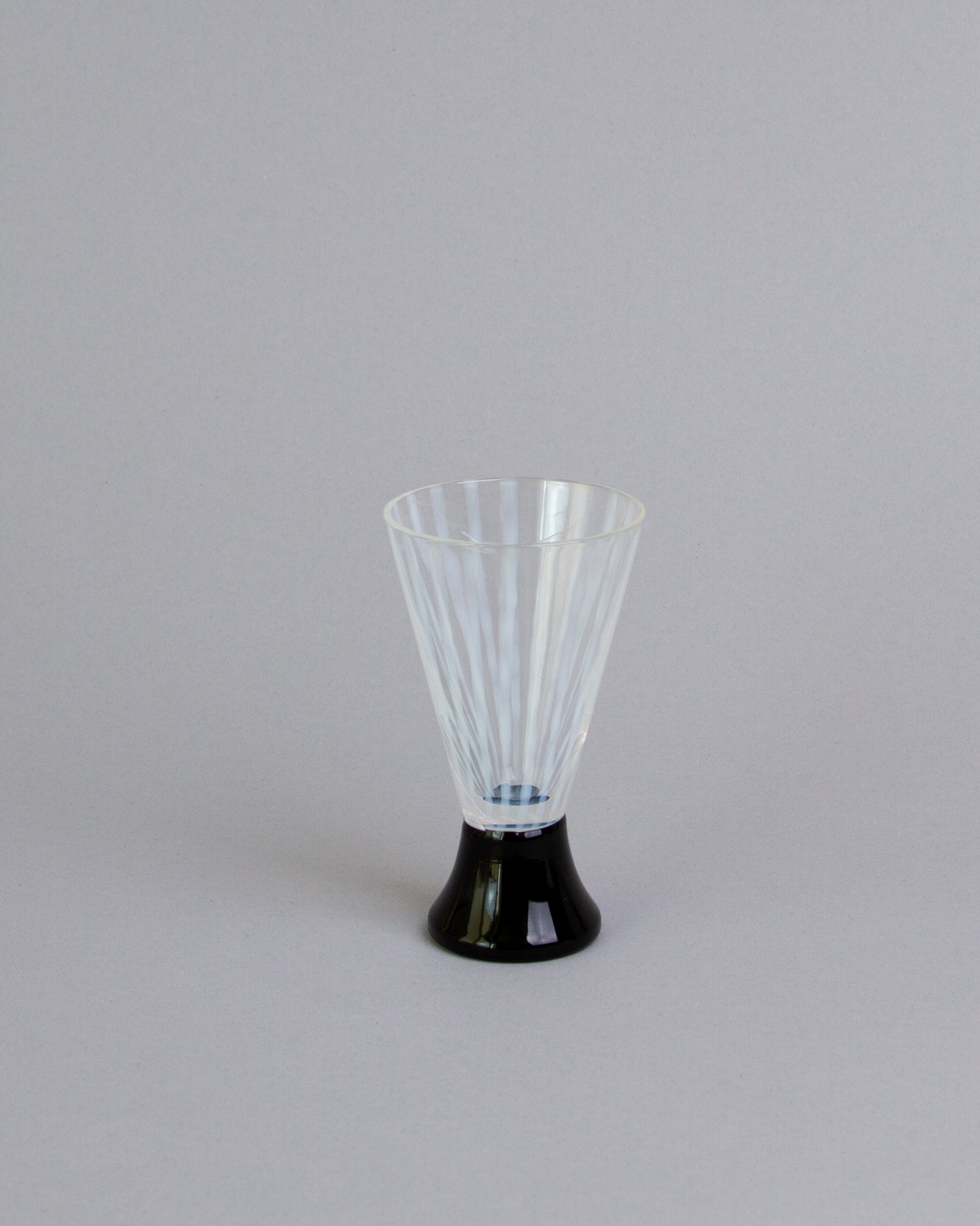 Hirota Glass Stripe Stemmed Glass