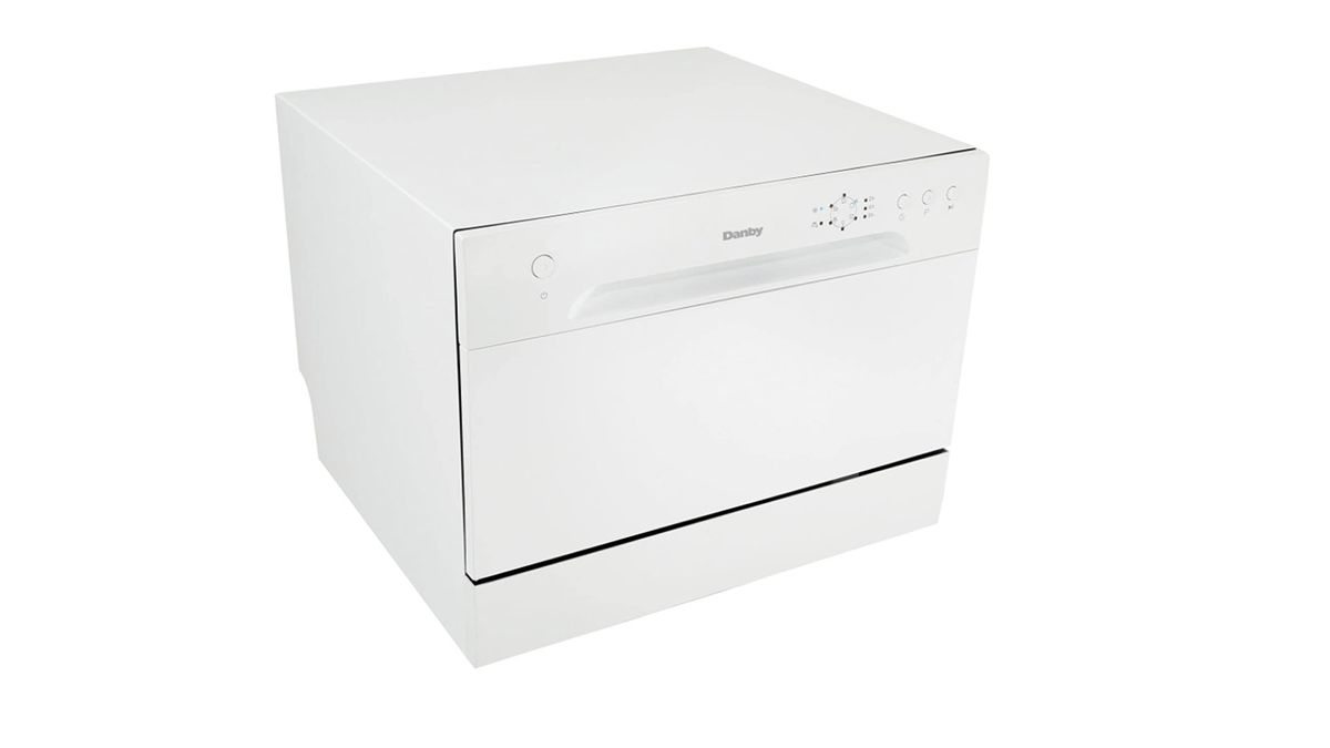 Danby 22 White 6-Place Setting Portable Countertop Dishwasher - DDW621WDB