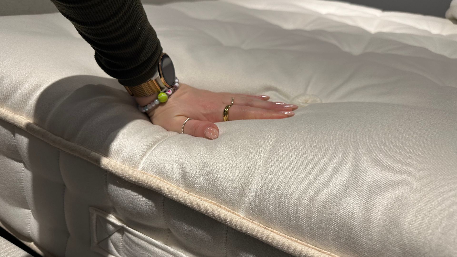 The British Natural Collection 5750 Mattress in our tester, Rose's bedroom