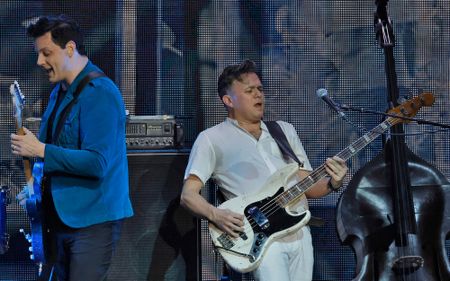  (L-R) Jack White and Dominic John Davis perform onstage at the 2023 iHeartRadio ALTer EGO Presented by Capital One at The Kia Forum on January 14, 2023 in Inglewood, California