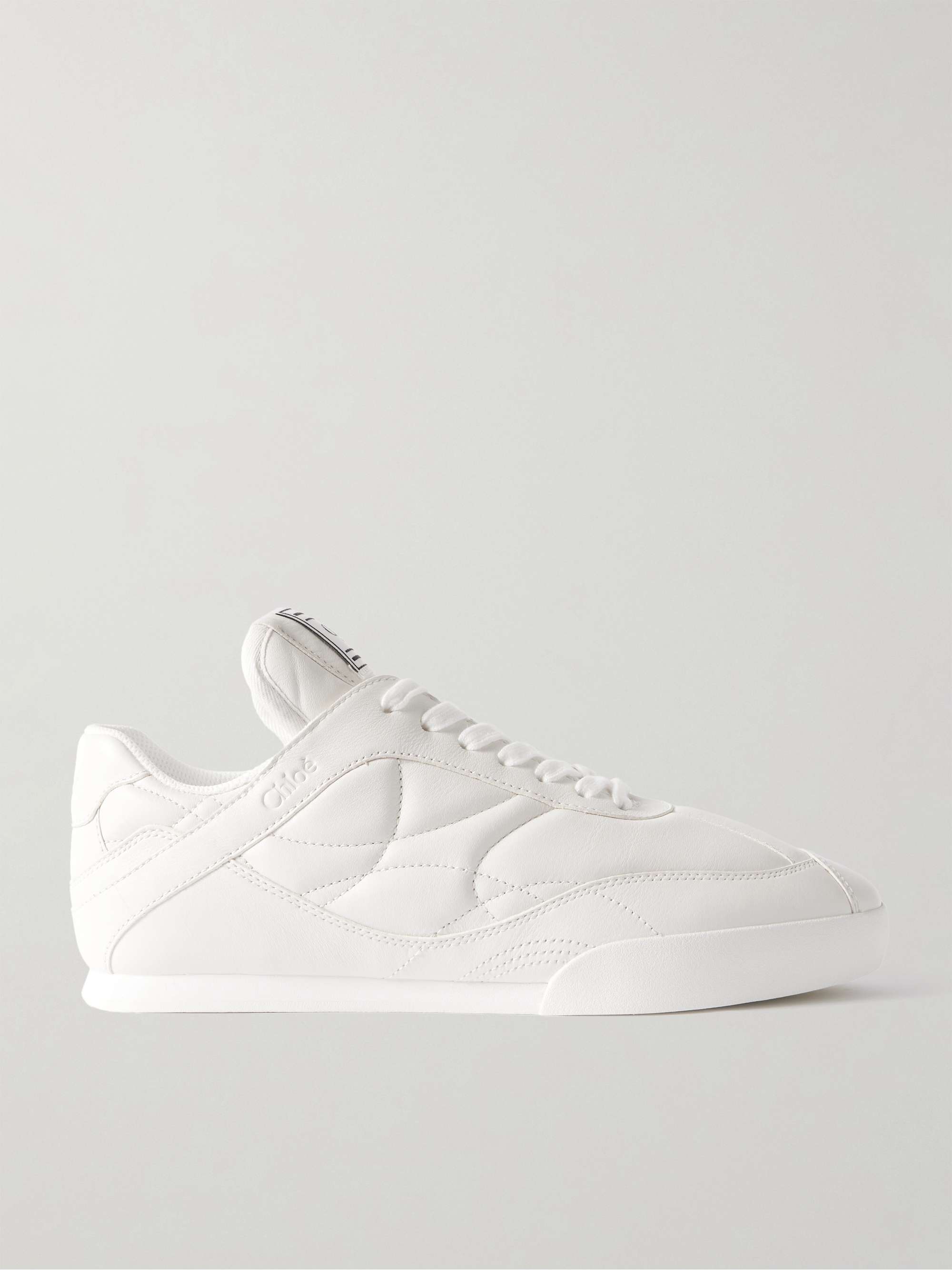Kick Quilted-Leather Sneakers