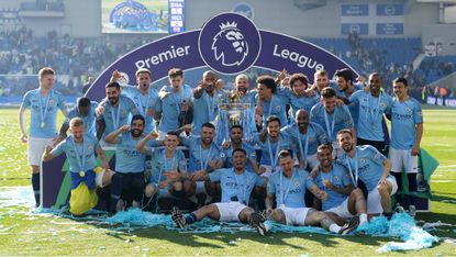 Manchester City have won back-to-back Premier League titles