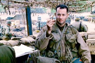 Tom Hanks in Saving Private Ryan 1998