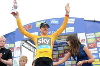 Bradley Wiggins, Tour of Britain 2013, stage three TT