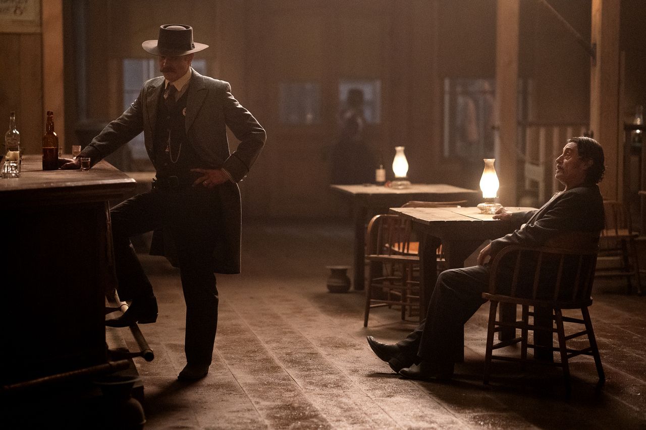 A scene from Deadwood.