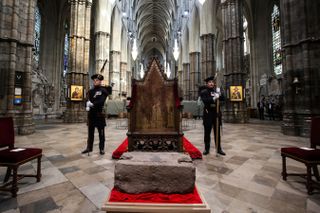 The Stone of Destiny has been moved from Edinburgh, where it's been since 1996