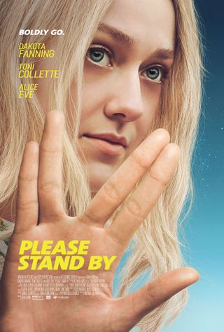 Poster for "Please Stand By" (2018).