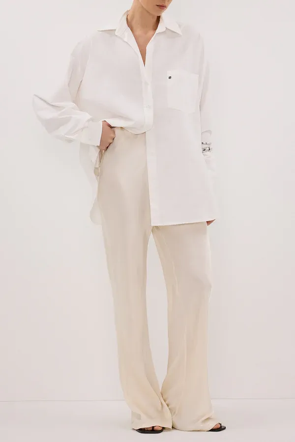 dissh, Nikki Cream Satin Bias Pant