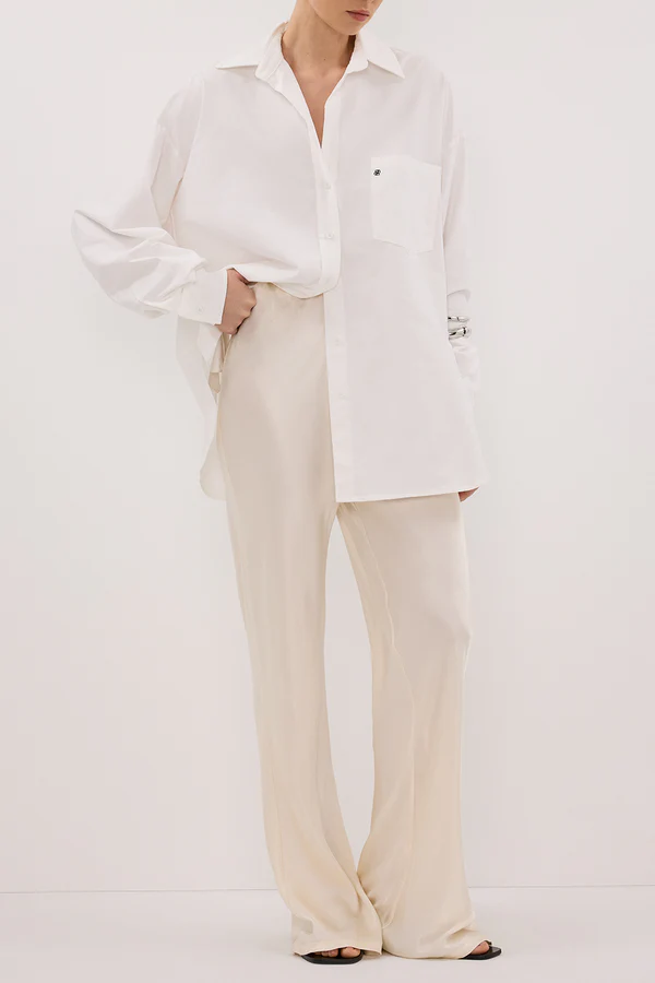dissh, Nikki Cream Satin Bias Pant
