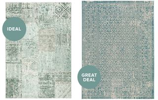 ideal v great deal vintage glamour rugs
