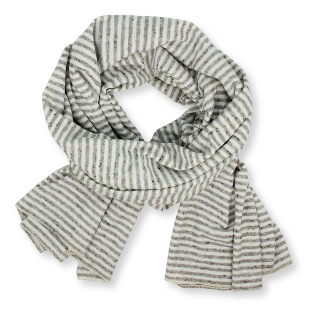 Jersey Stripe Oblong Scarf