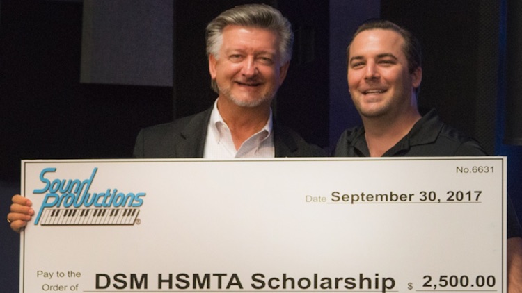 Sound Productions Awards Scholarship to Local Technical Student