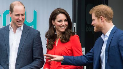 The Duke & Duchess Of Cambridge And Prince Harry Officially Open The Global Academy