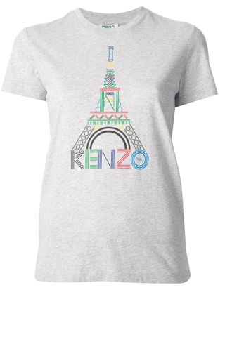 Kenzo Eiffel Tower Print T-Shirt, £76.97