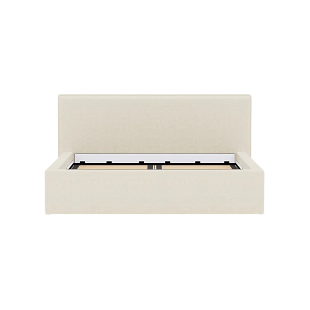 Cream Cozey bed frame