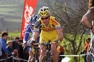 Jonathan Page (Sunweb Pro Job) racing 'cross in Spain