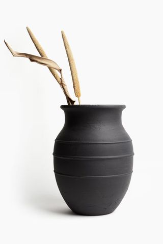 Handmade terracotta vase