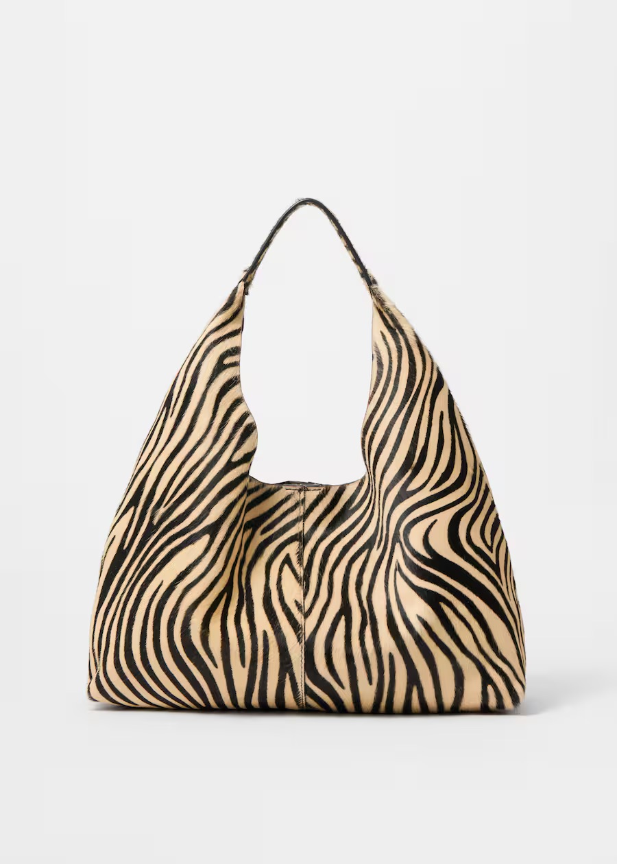 &amp;amp; Other Stories, Zebra-Print Leather Tote
